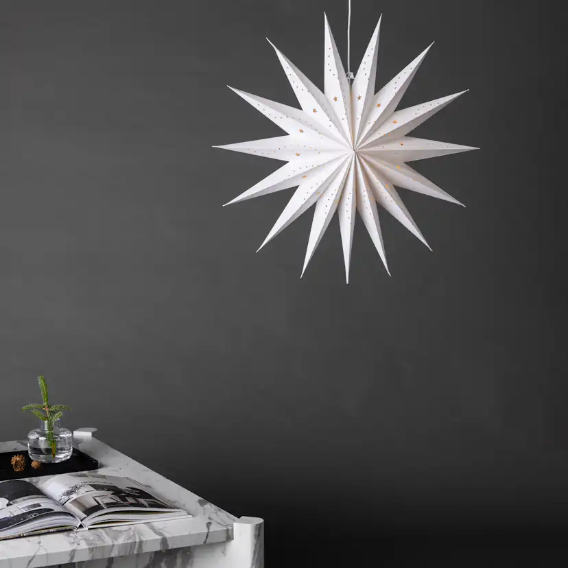 Lindvallen 60cm Pendant Lamp - White / White 60 cm