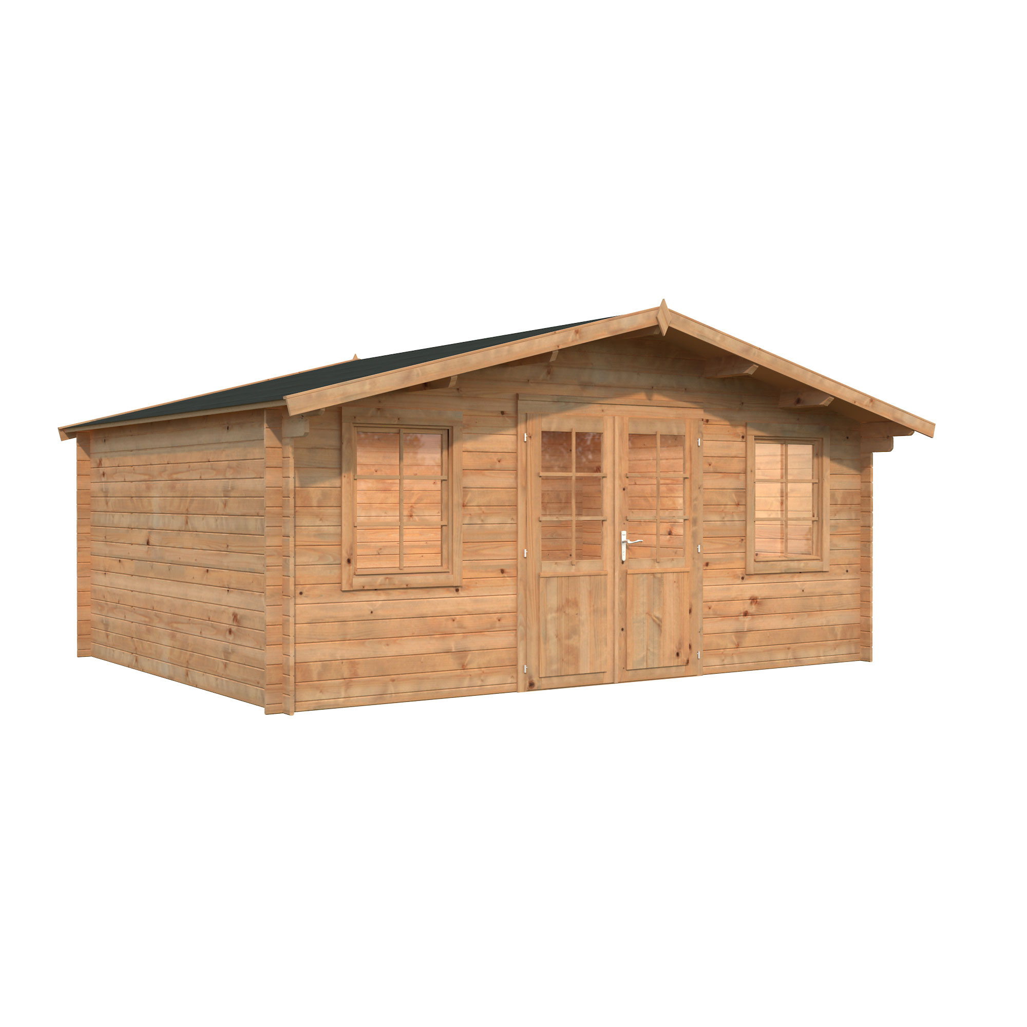 Klara 17,0 m2 Brun dippad