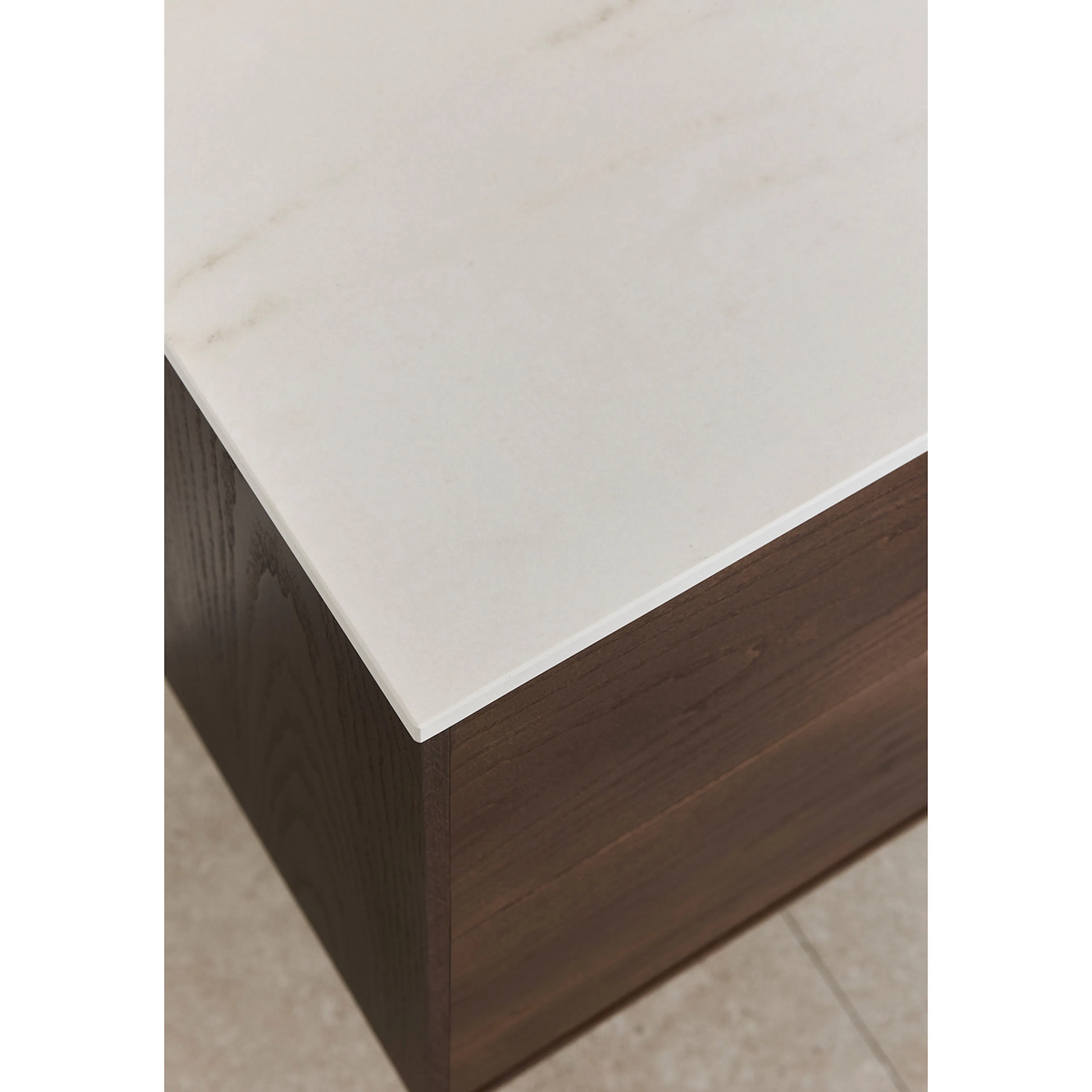 Bänkskiva Hafa Edge Centrerat Hål Dekton Rem