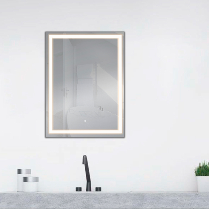 Badrumsspegel Nortiq Frame Light II LED