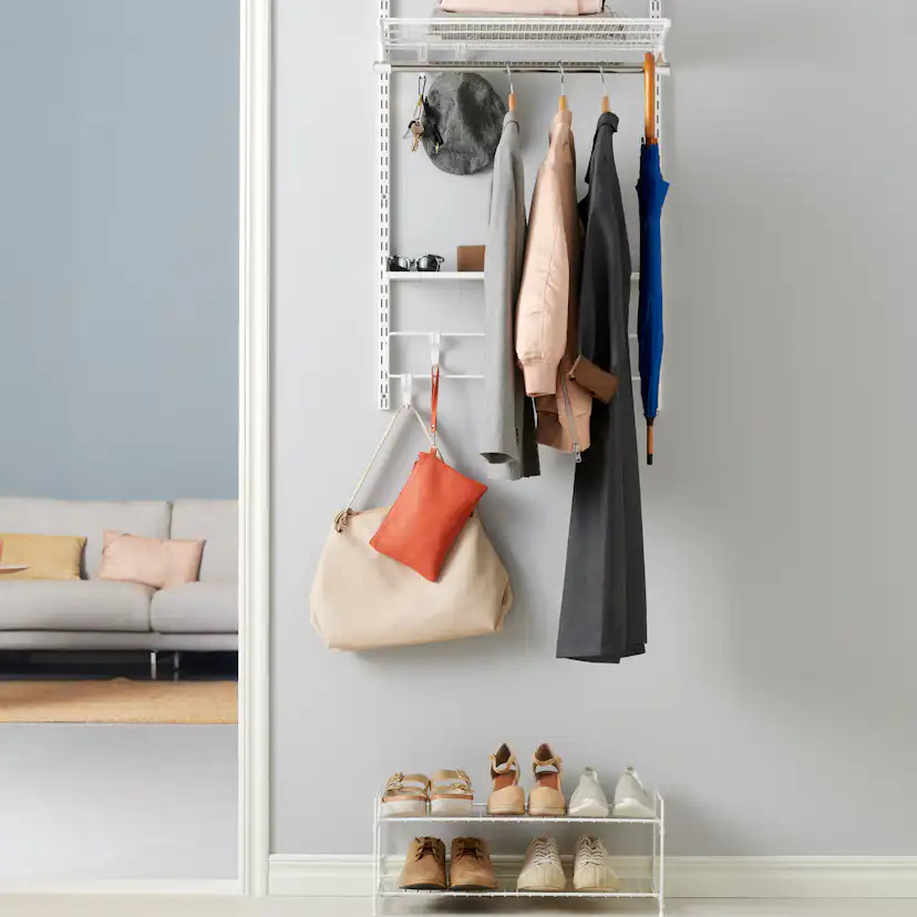 Skohylla Elfa Fristående Vit