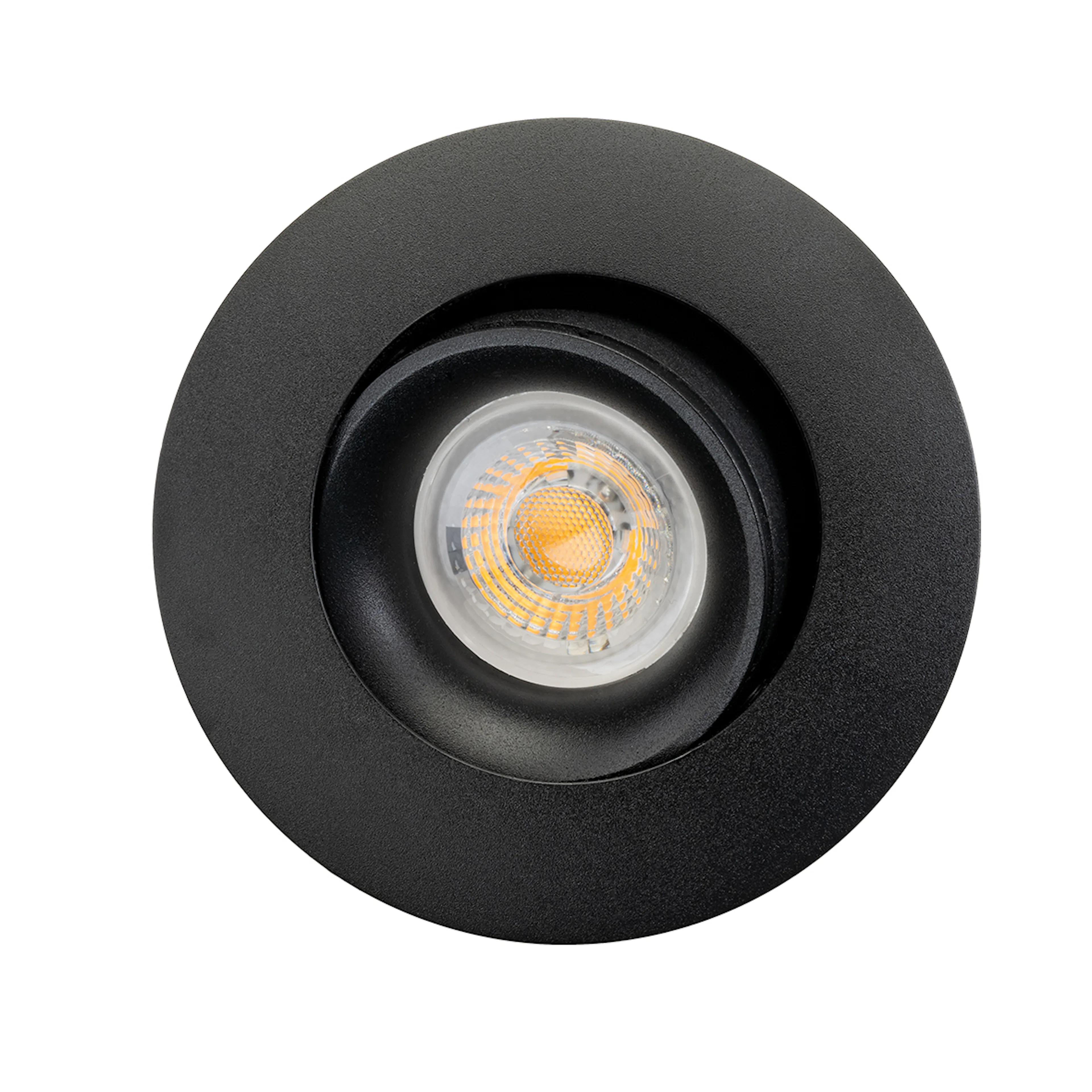 DOWNLIGHT JUNISTAR BIO 5W 470LM 27000K SVART 8P 905253 Svart, 2700 K