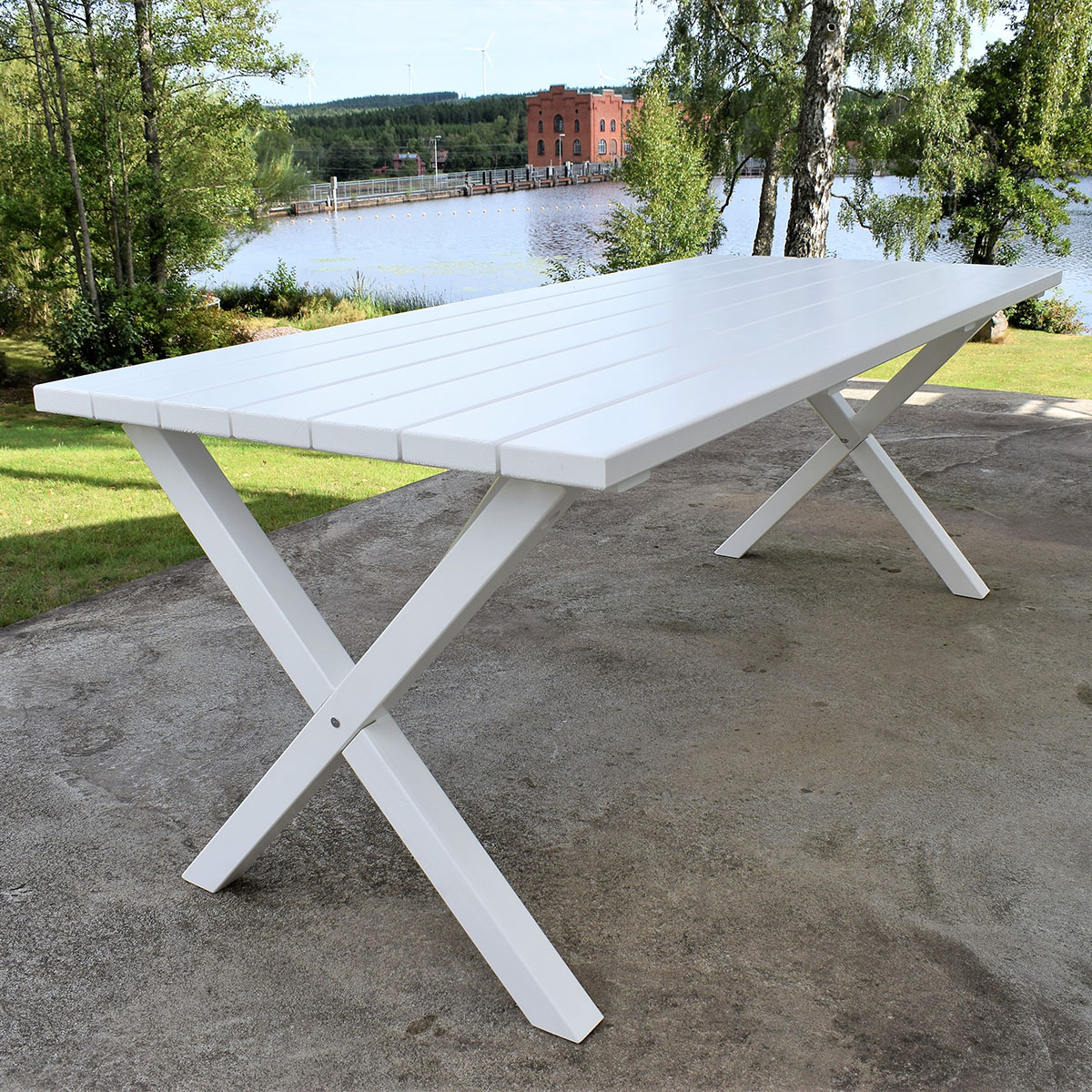 Matgrupp Baltic Garden Scottsdale 190 Med 6 Kungshamn Stolar