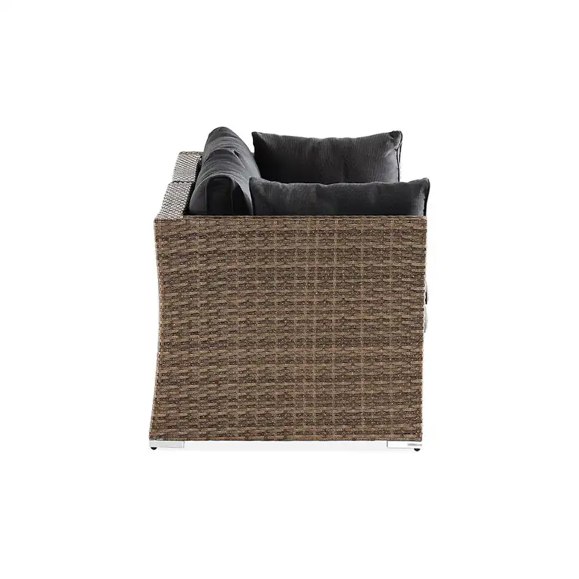 Wisconsin Loungesoffa med Armstöd 2-sits Brun
