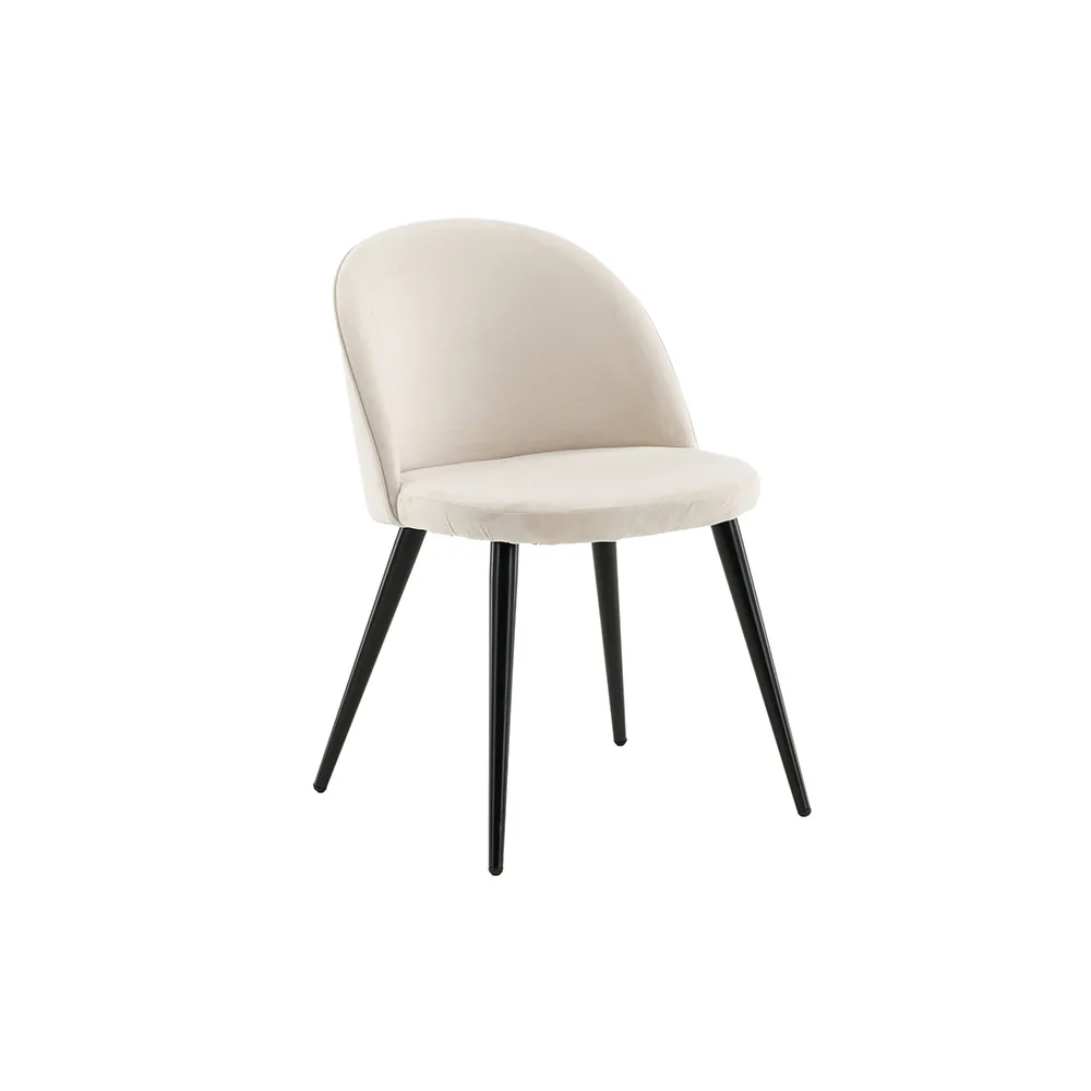 Matstol Venture Home Velvet Svart Ben