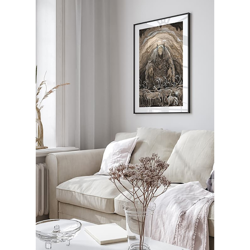 Poster Gallerix Nilas Offer Julbocken II By John Bauer