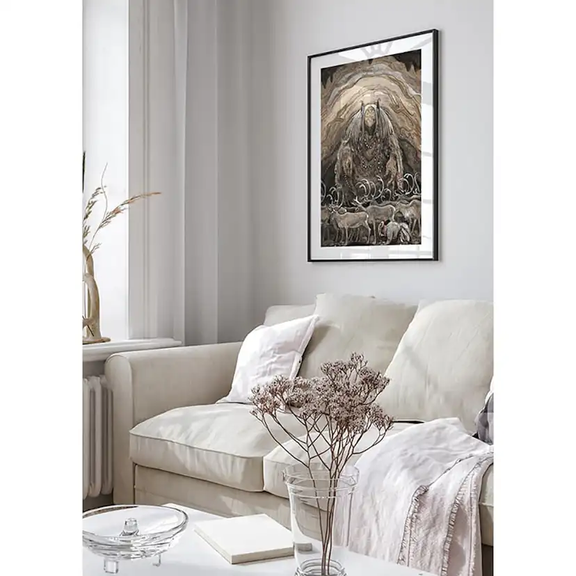 Poster Gallerix Nilas Offer Julbocken II By John Bauer