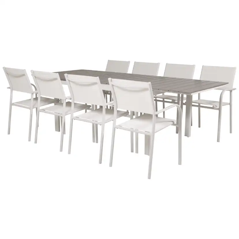 Matgrupp Venture Home Lova 160/240 med 8 Siri Matstolar