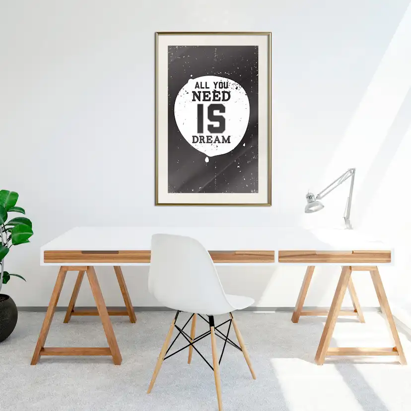 Poster Artgeist Affisch All You Need Is Dream