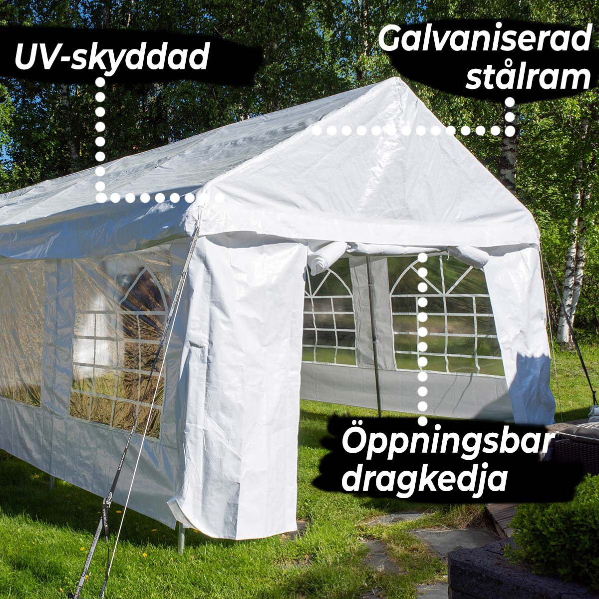 Partytält Lykke Premium