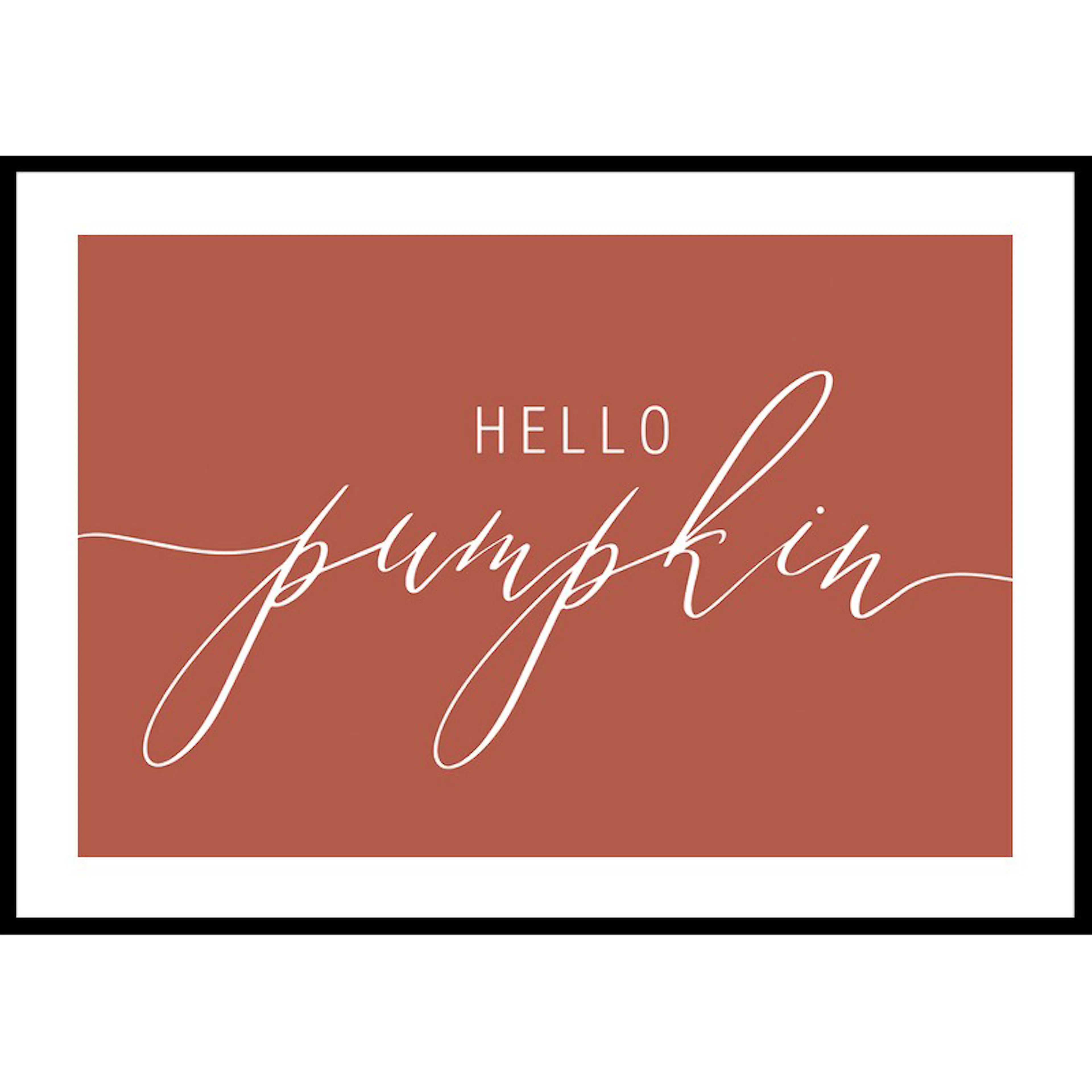 Poster Gallerix Hello Pumpkin