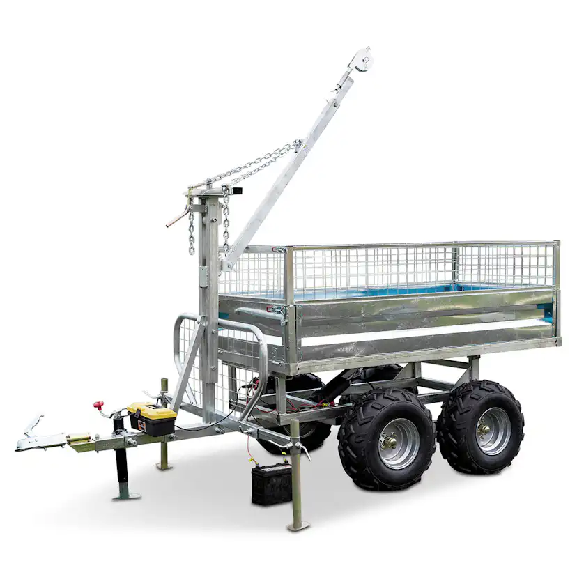 Timmervagn Metalcraft För ATV