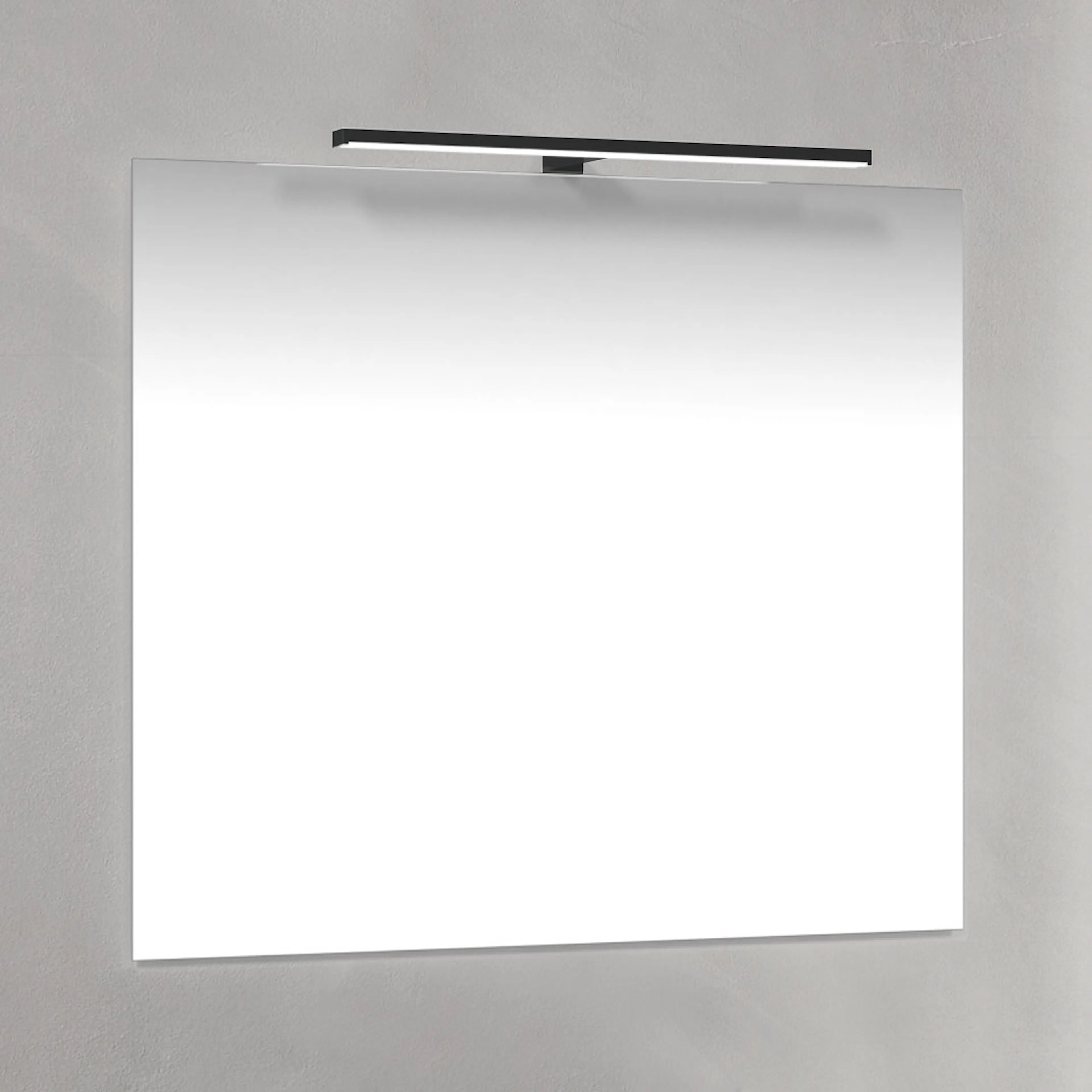Spegel Macro Design med Svart T-belysning