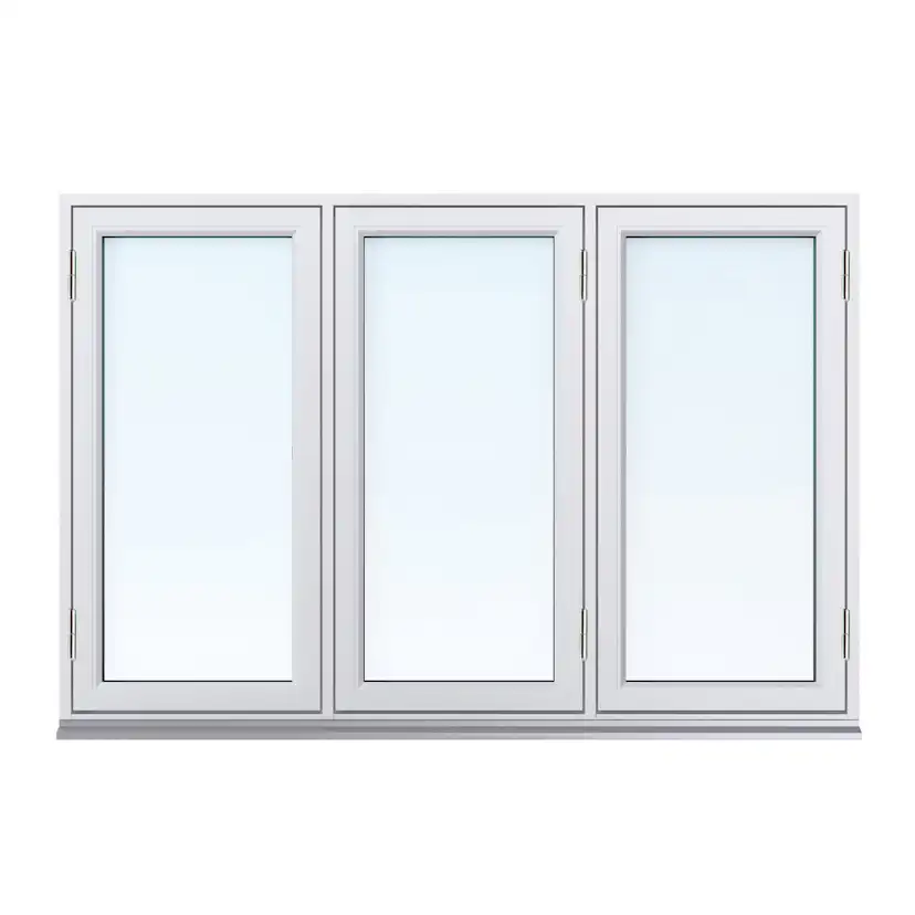 Sidohängt Fönster Svenska Fönster Svanenmärkt 3-Luft Aluminiumbeklätt Trä 3-Glas