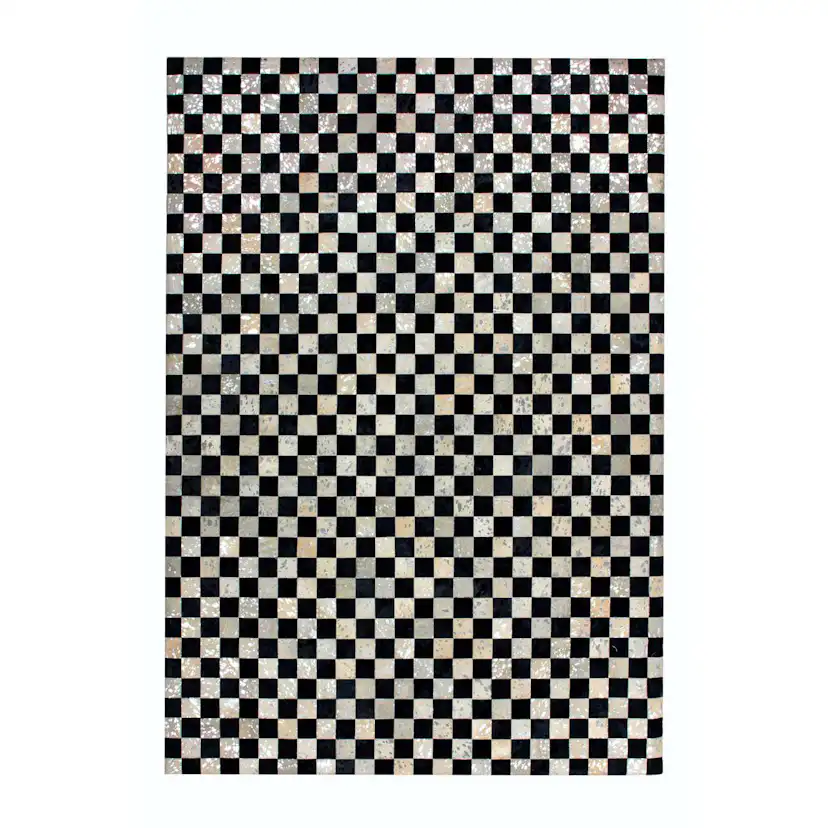 Patchworkmatta D-sign Patrdon Belcol Läder