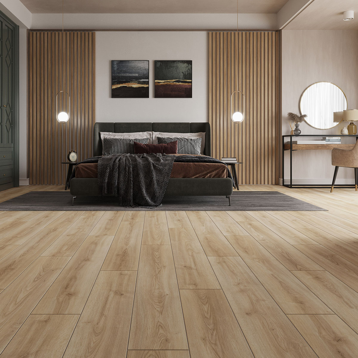 Laminatgolv Weninger Smart Merida Ek 8 mm