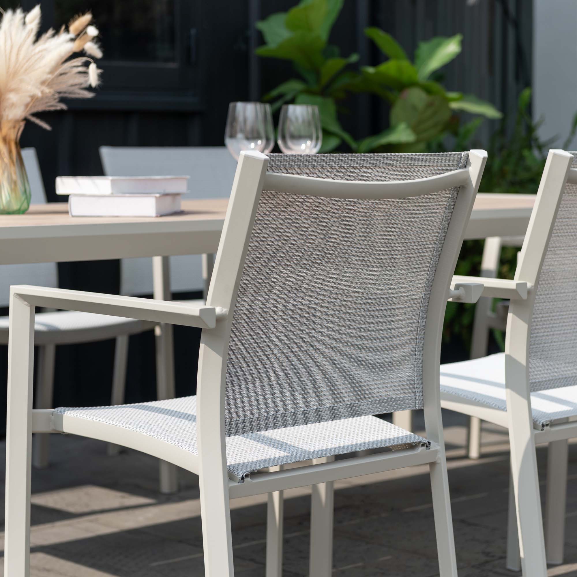 Matgrupp Utomhus LifestyleGarden Urbanite 205 cm 6 karmstolar