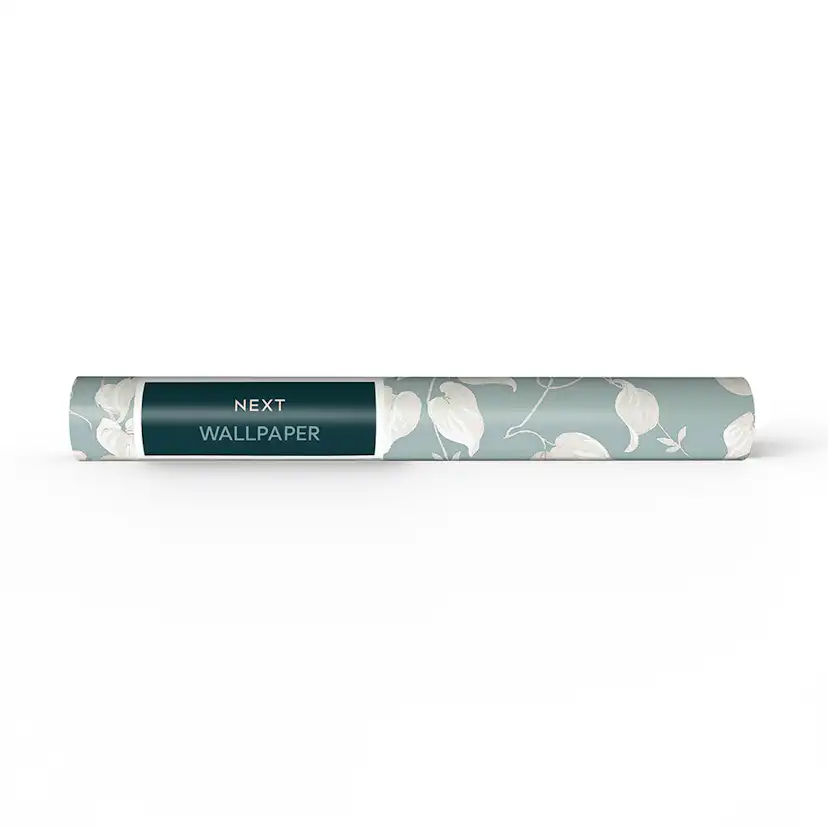 Tapet NEXT Trail Flower Duck Egg