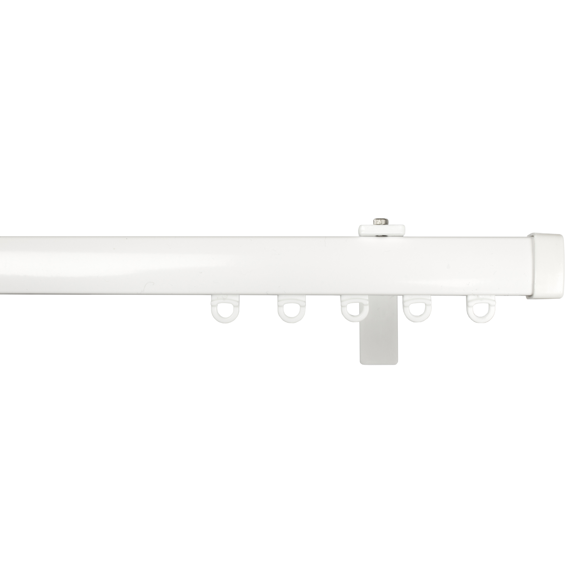 Gardinskena Set Kirsch Flexi-skena 160cm för Gardinupphängning