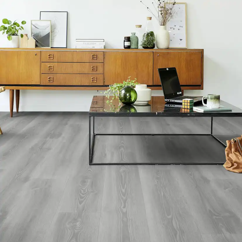 Vinylklick Tarkett iD inspiration Click Solid 55 Scan Oak-Dk Grey