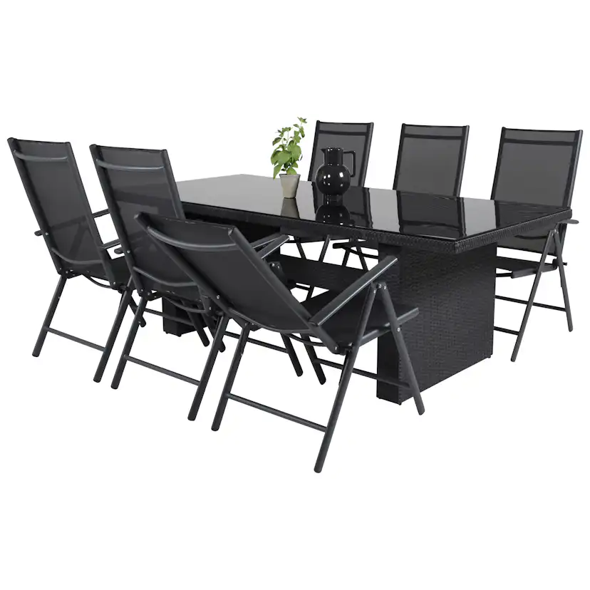 Matgrupp Venture Home Pishi 200 med 6 Bront Stolar