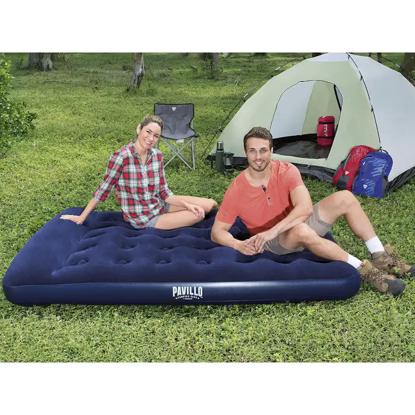 Uppblåsbar Madrass Bestway Pavillo Airbed Full Med Inbyggd Fotpump