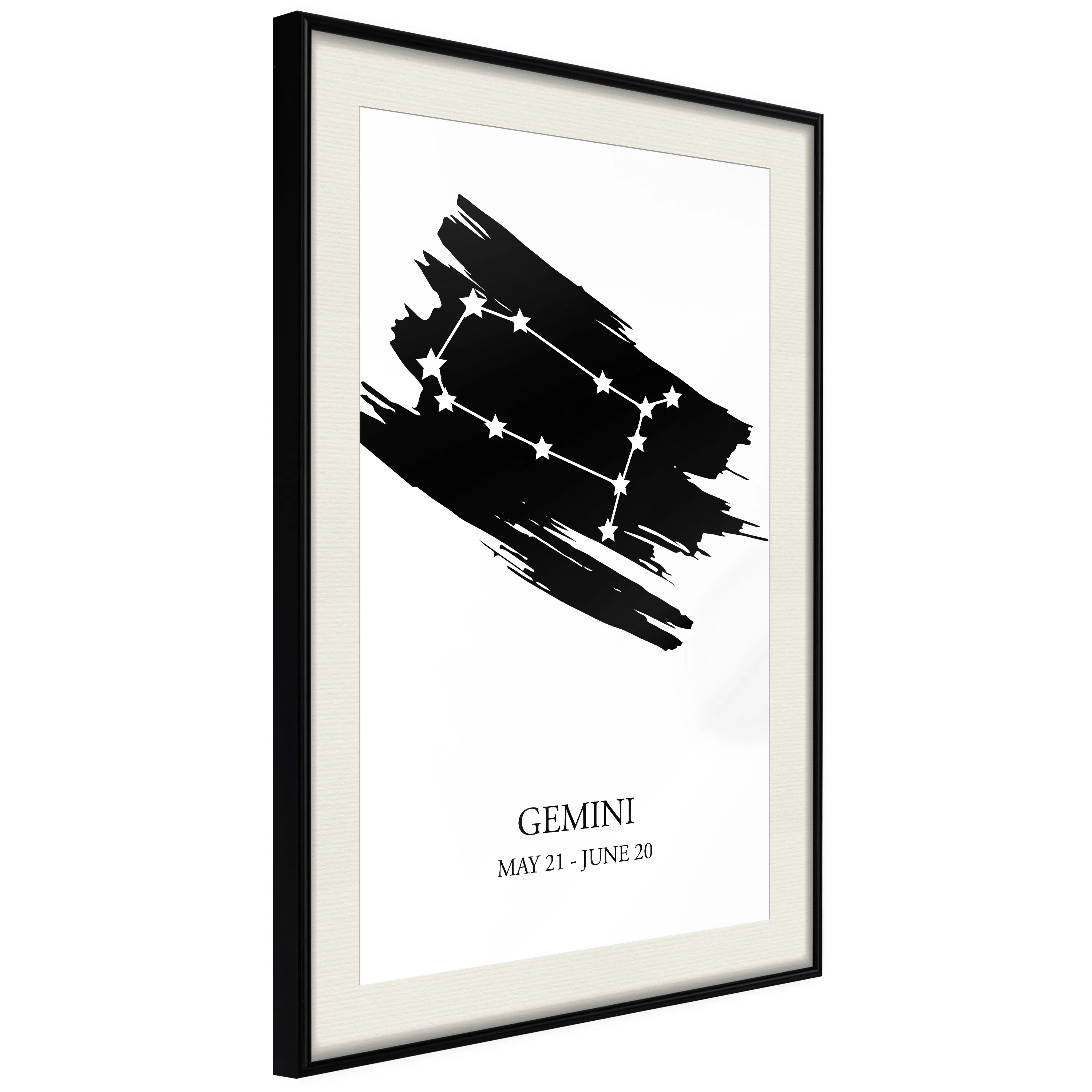 Poster Artgeist Affisch Zodiac Signs Gemini