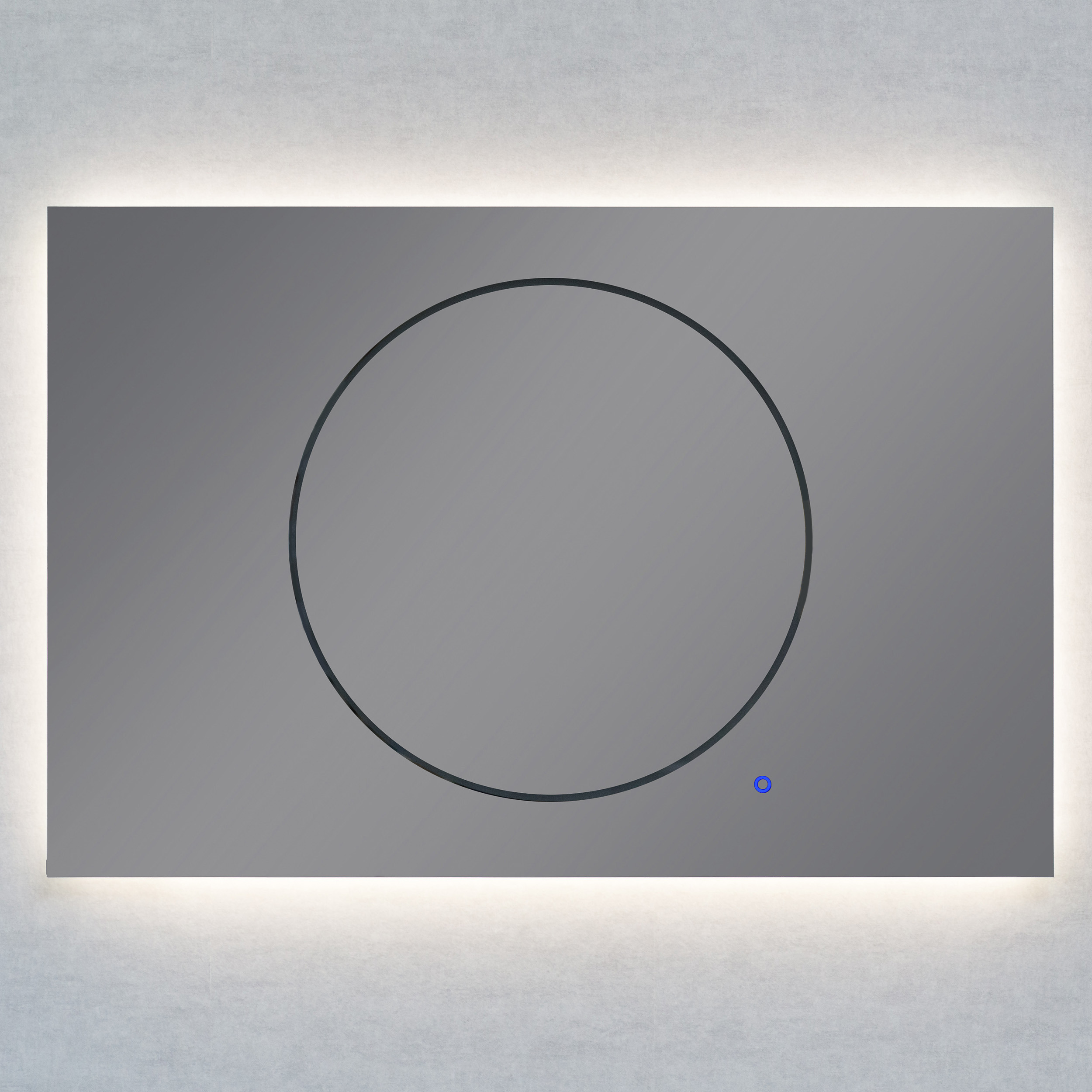Spegel Vidi Mundo med LED-belysning
