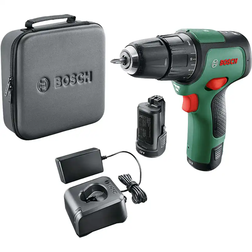 Slagborrmaskin Bosch Power Tools EasyImpact 12 2x2,0 Ah