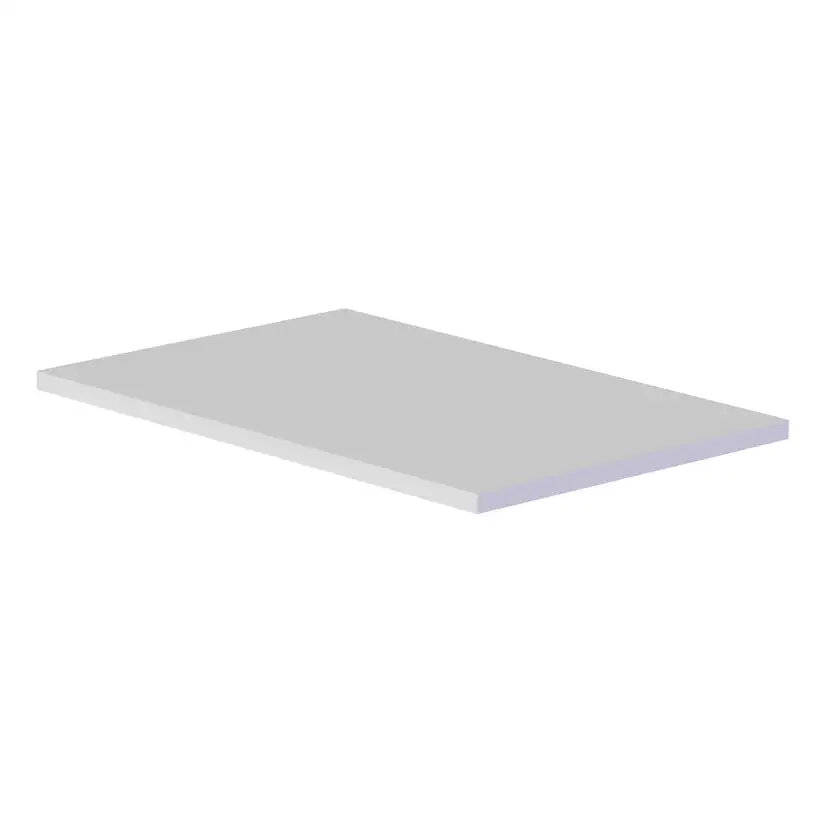 Topphylla Lundbergs Wide 535x16 mm Vit