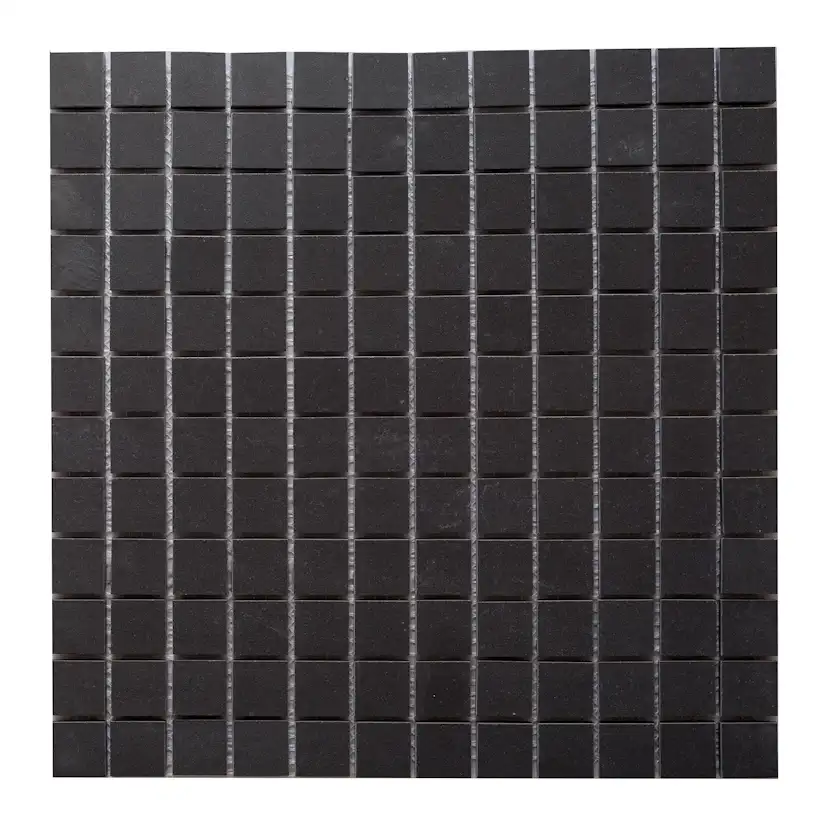 Klinker Arredo Fojs Collection Svart Mosaic Matt 3x3 cm