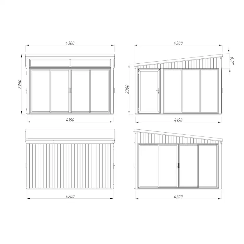 Uterum Palmako Lumi 17,6 m² (inv. 16,6 m²) Slide