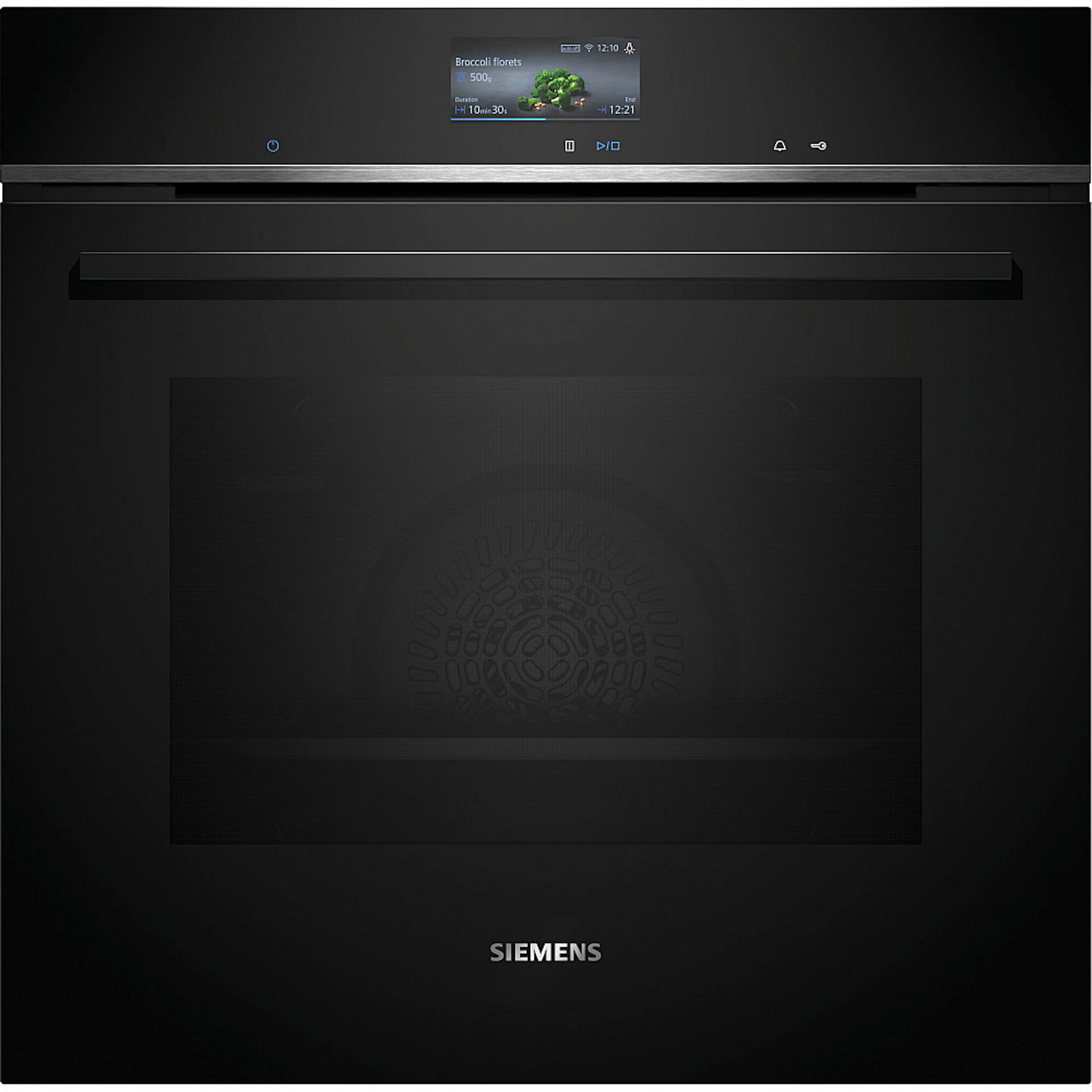 Inbyggnadsugn Siemens iQ700 HB776G3B2S Svart med Smart Uppkoppling