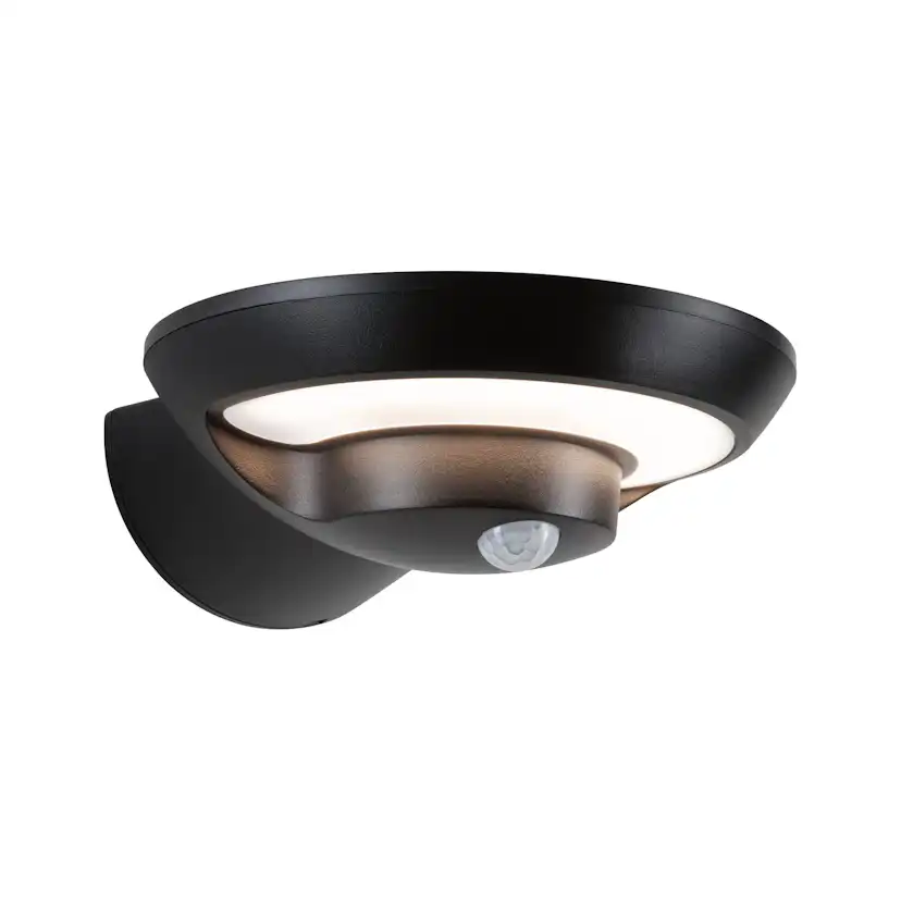 Fasadbelysning Solcell Paulmann Bordola LED med Skymningsstyrd rörelsedetektor IP44