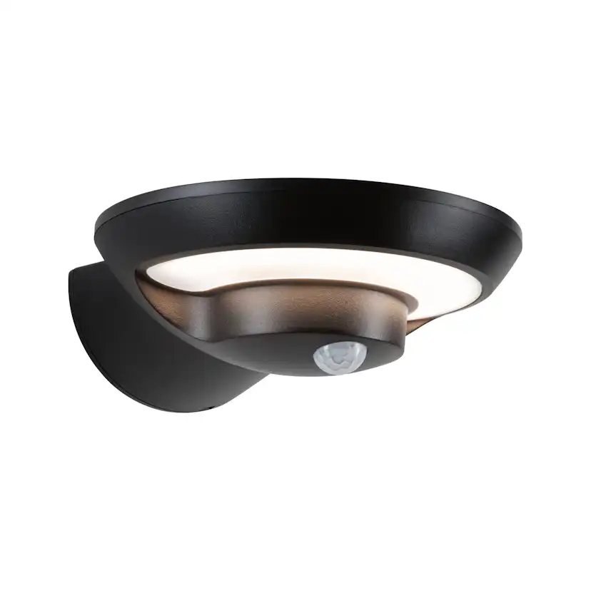 Fasadbelysning Solcell Paulmann Bordola LED med Skymningsstyrd rörelsedetektor IP44
