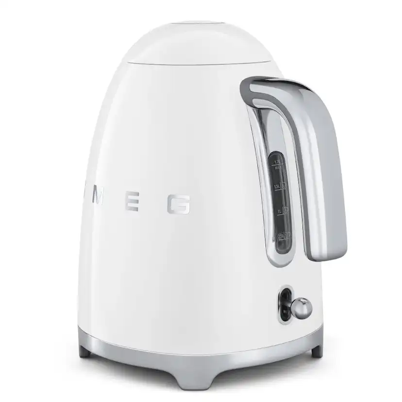 Vattenkokare Smeg Retro KLF03WHEU Vit Design i Rostfritt Stål