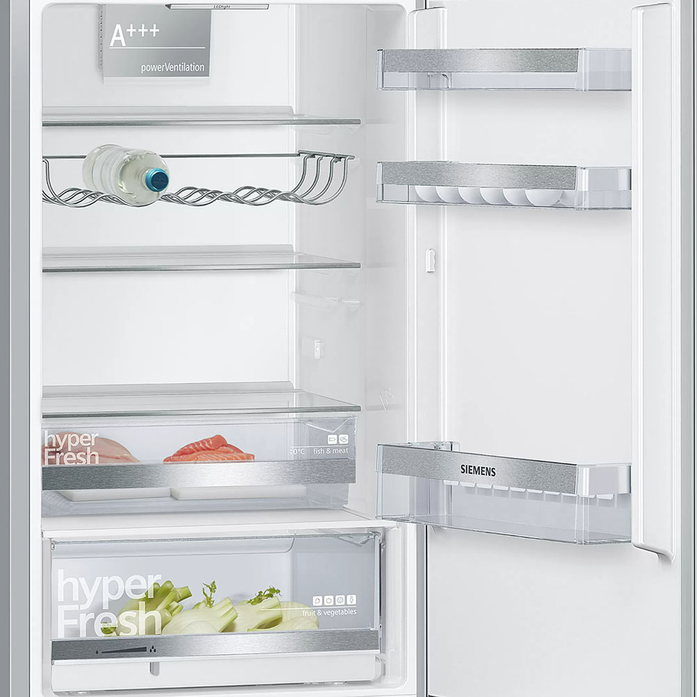 Fristående Kyl & Frys Siemens iQ500 KG36EAICA med lowFrost-teknik och LED-belysning