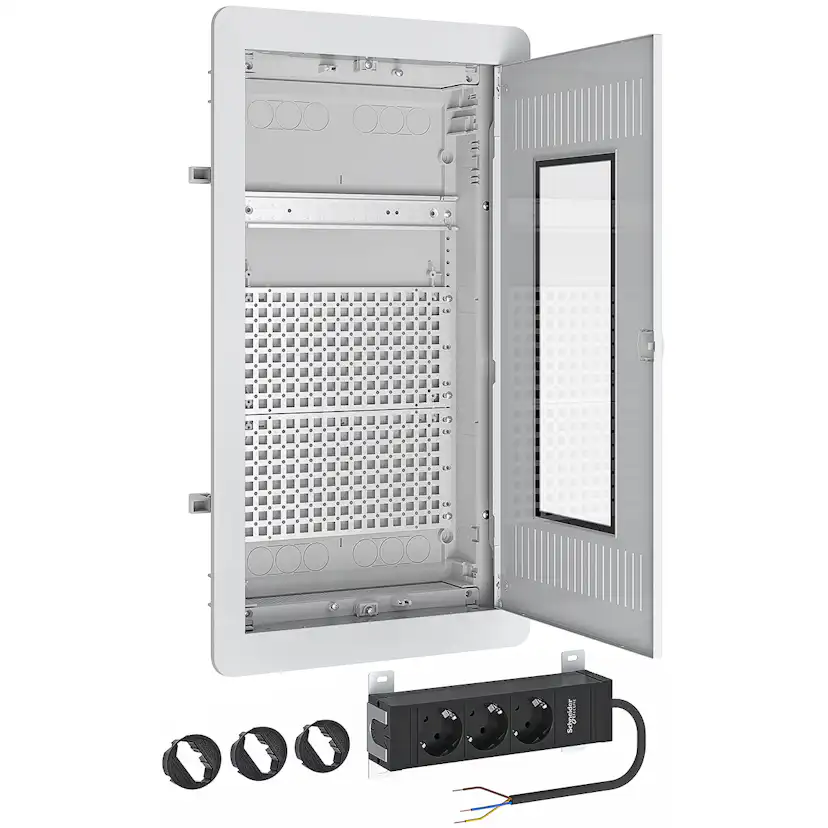 Mediakapsling Schneider Electric Resi9 KV Infälld 3–4 rader IP30