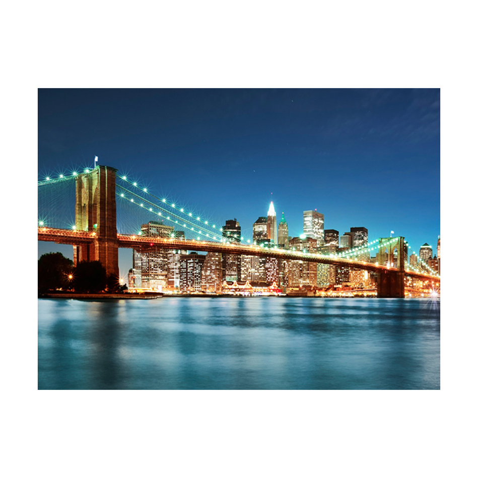Fototapet Arkiio Mousserande Brooklyn Bridge