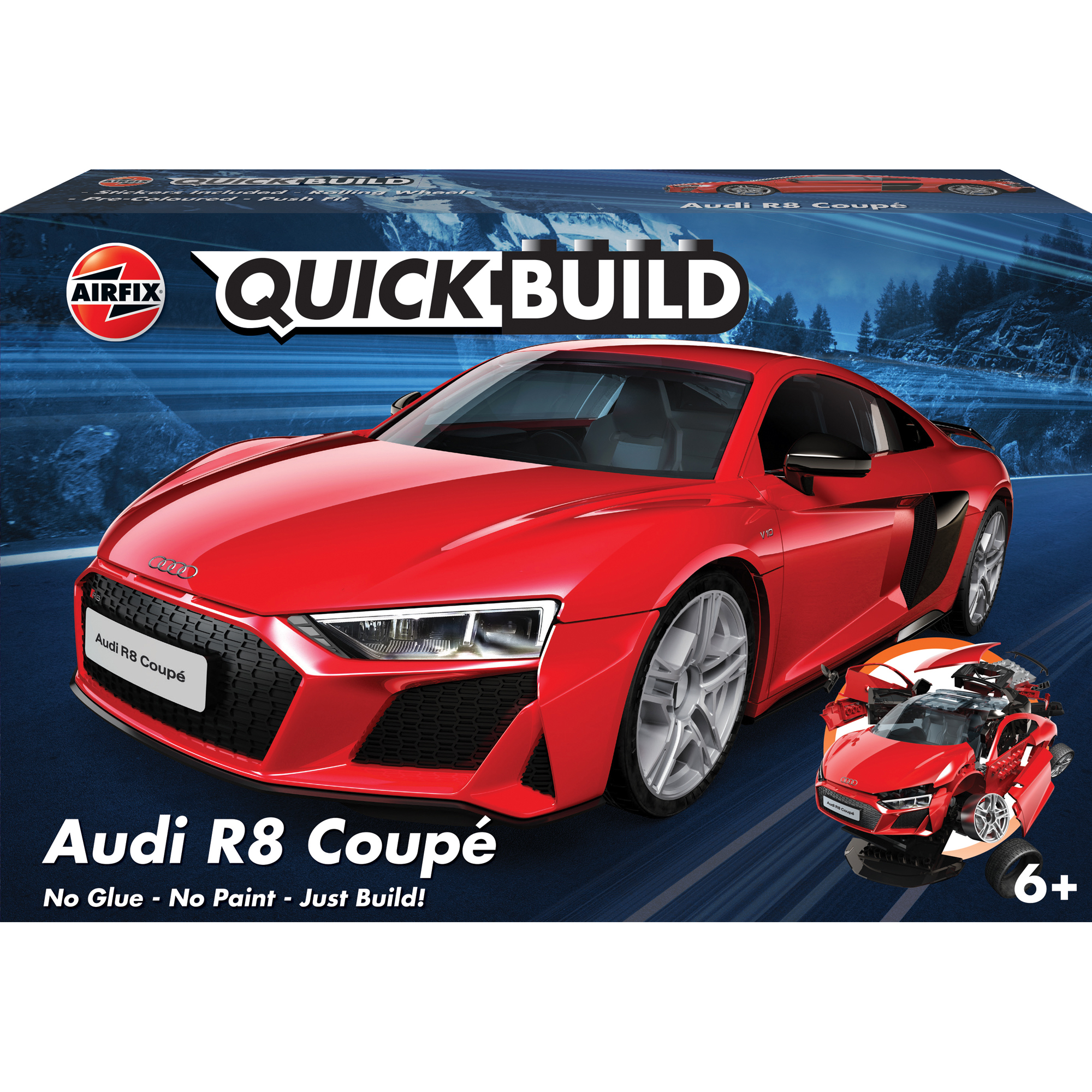 Modellbyggsats Airfix Audi R8 Coupe