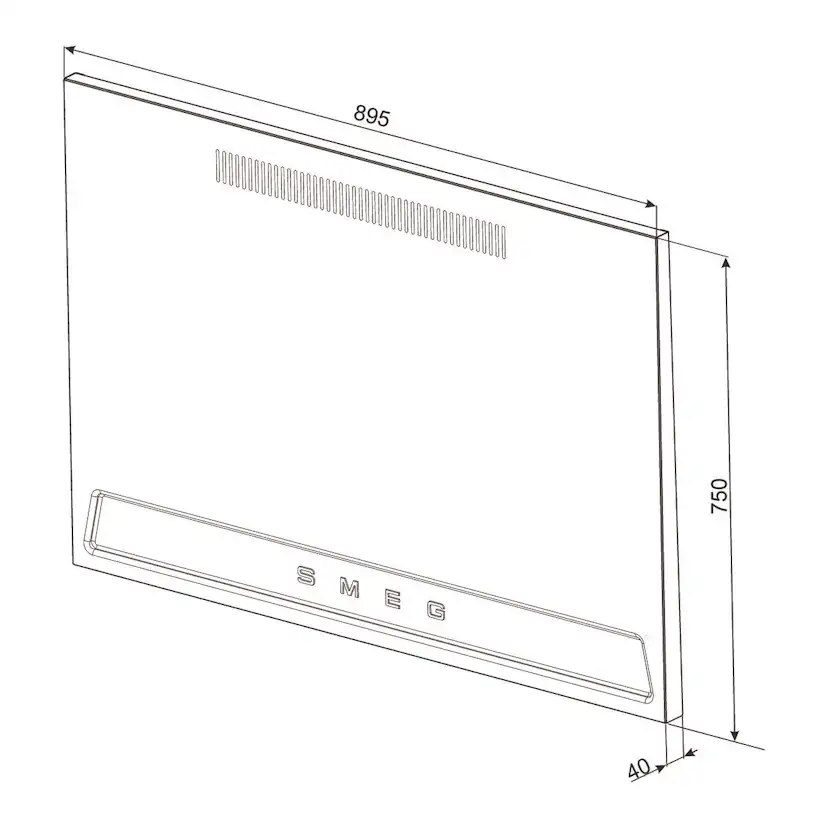 Stänkskydd Smeg KIT1TR9N