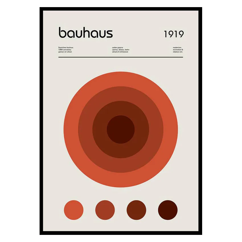 Poster Gallerix Bauhaus No.8