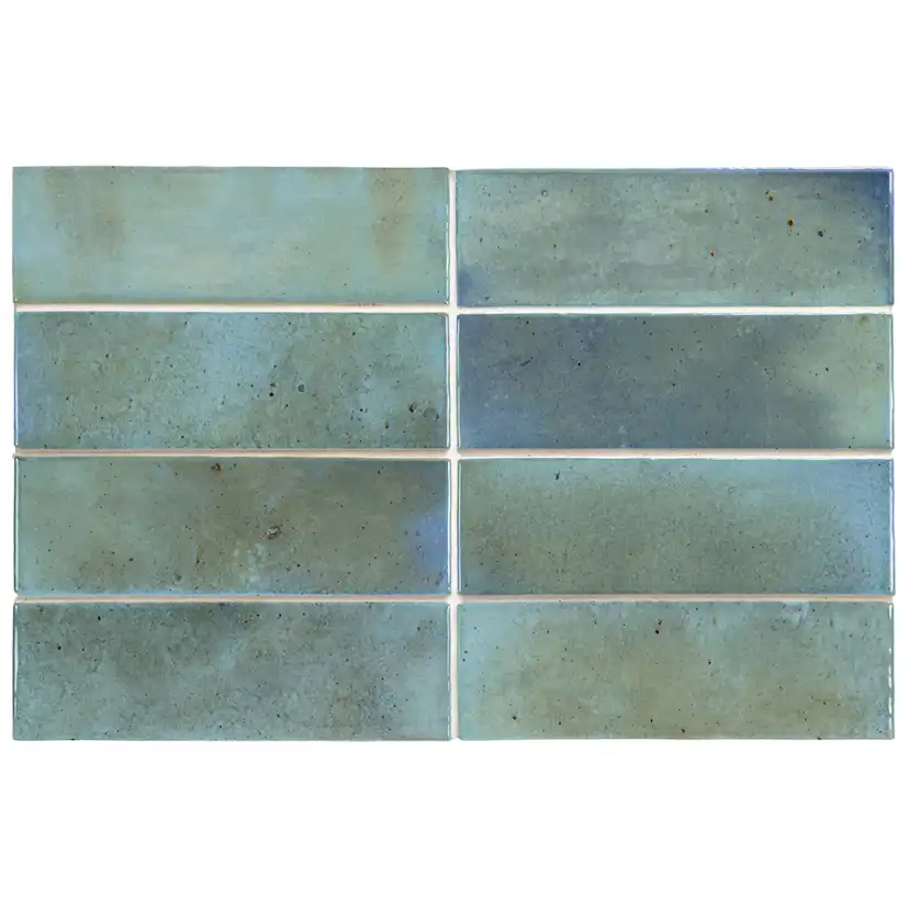 Kakel Lhådös Hanoi Sky Blue 6,5x20 cm