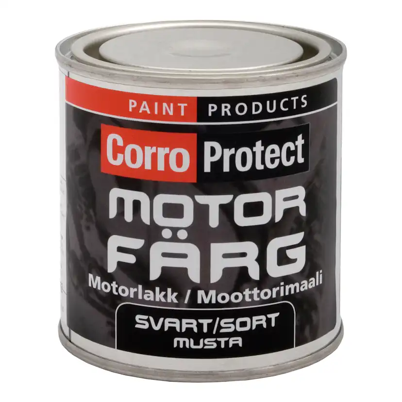 Motorfärg CorroProtect Svart