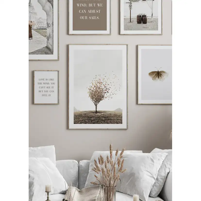 Poster Gallerix Blowing Away