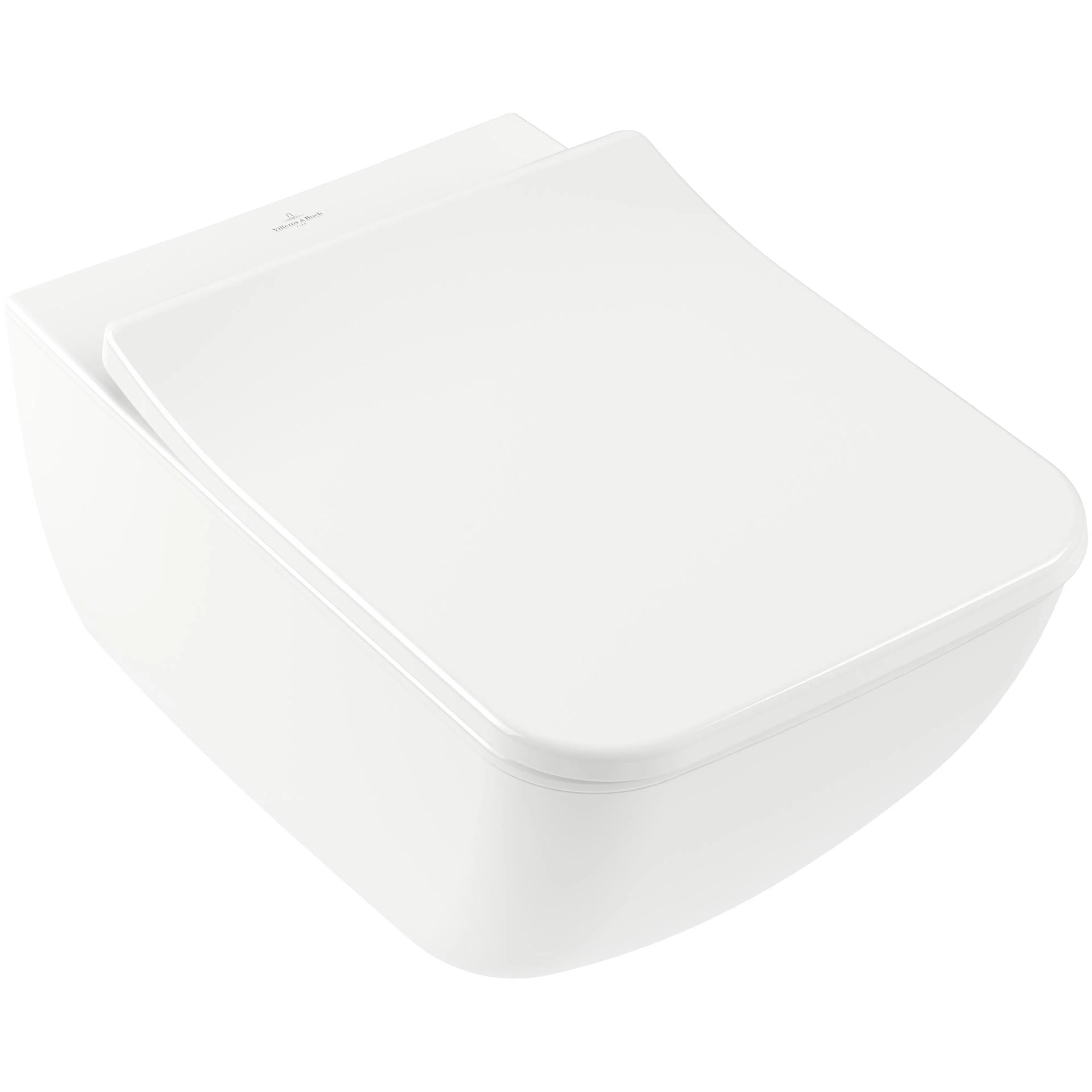 Vägghängd toalett Villeroy & Boch Venticello 4611R0R1 Vit Alpin med Ceramic Plus, utan Toalettsits