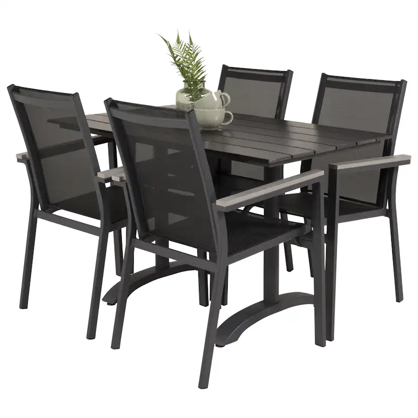 Cafégrupp Venture Home Dolly med 4 Pincy Stolar