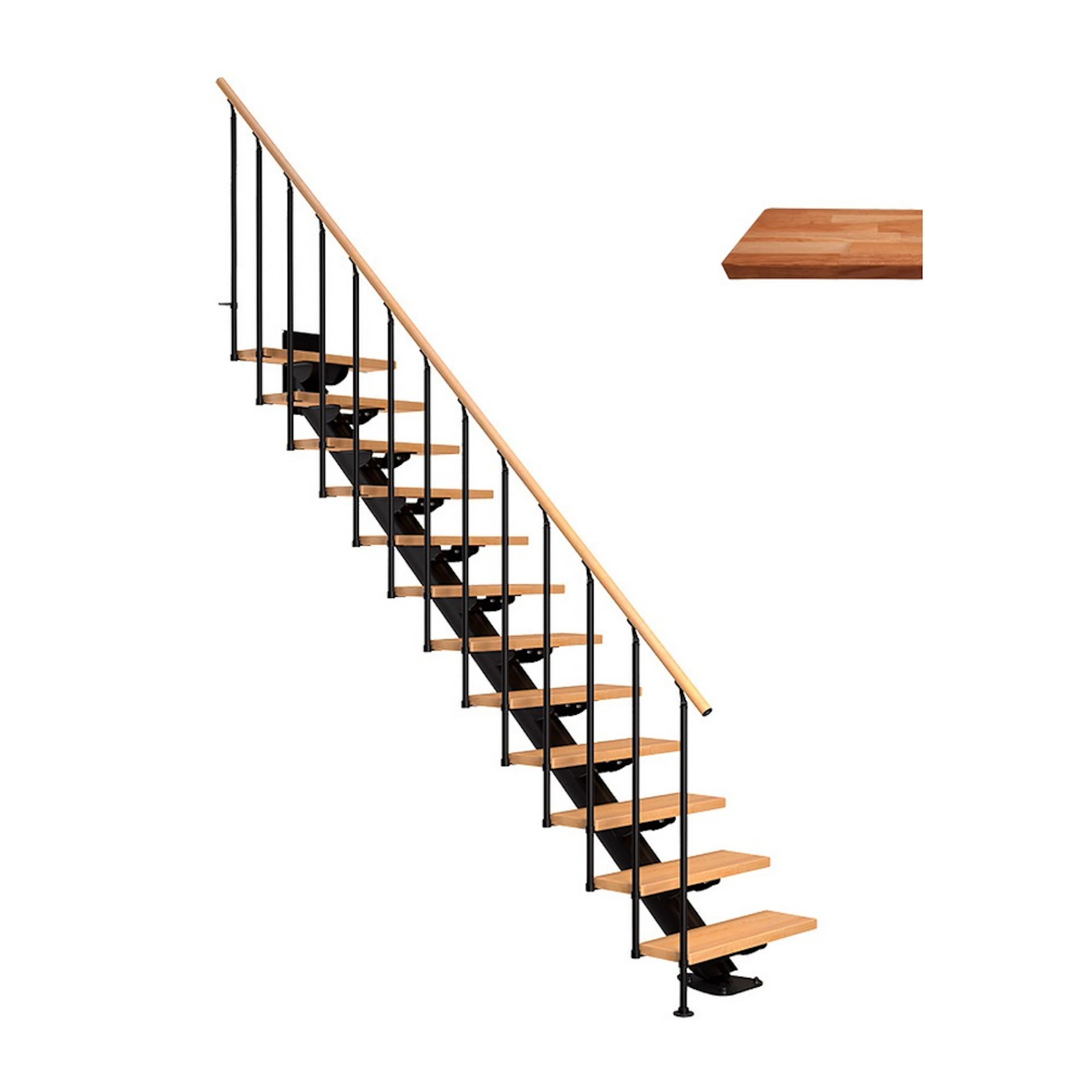 SYDNEY ek oljad rak svart CLASSICII 12S 75W Svart, Bredd: 750 mm, Max Takhöjd: 2920 mm