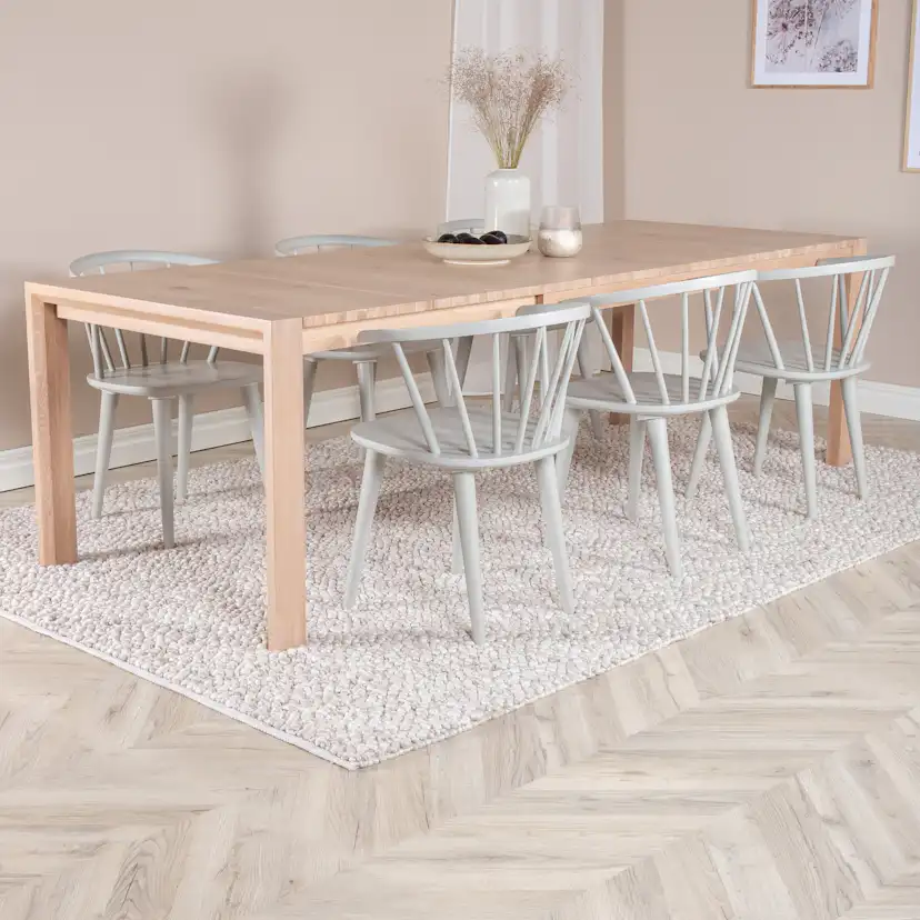 Matgrupp Venture Home Shy med 6 Brum Matstolar