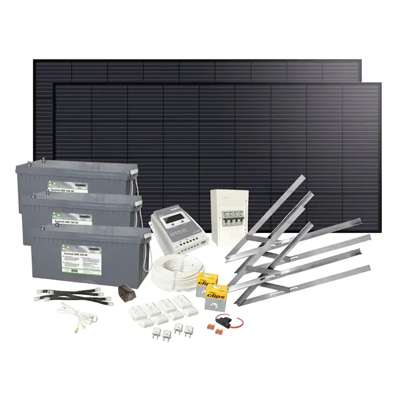 Solpanelspaket Sunwind 400W Basic